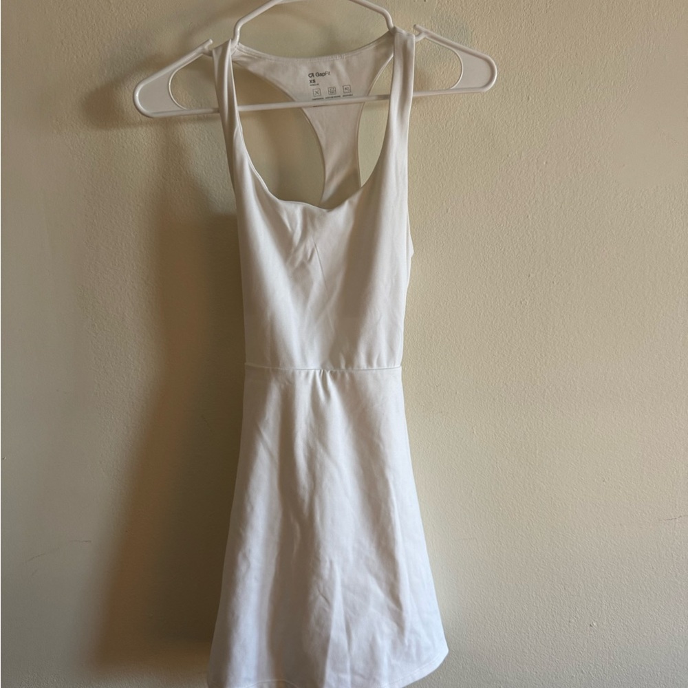 GAP White Backless athletic Dress